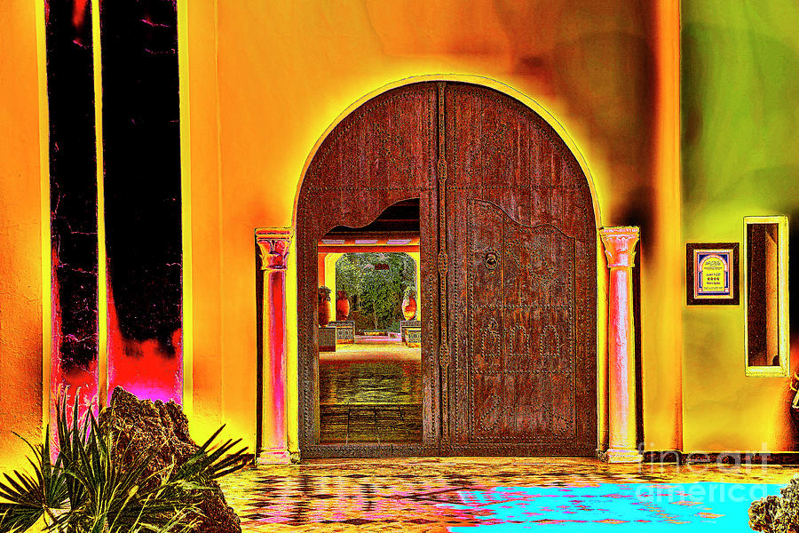Green Door #1 Photograph by Rick Bragan