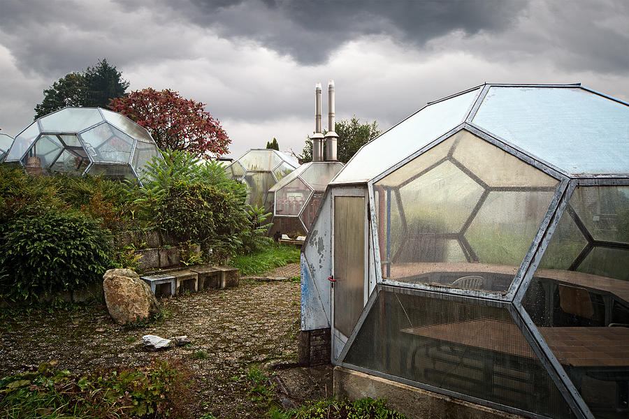 Green House From Out Of Space - Urban Exploration #1 Photograph by Dirk Ercken