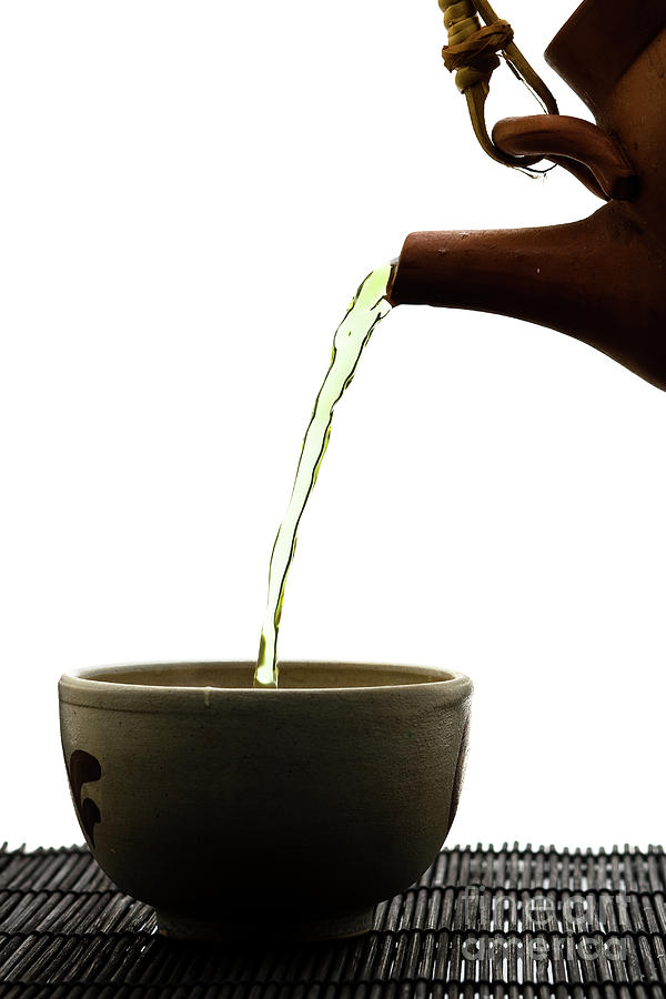 Tea Photograph - Green tea #1 by Shawn Hempel