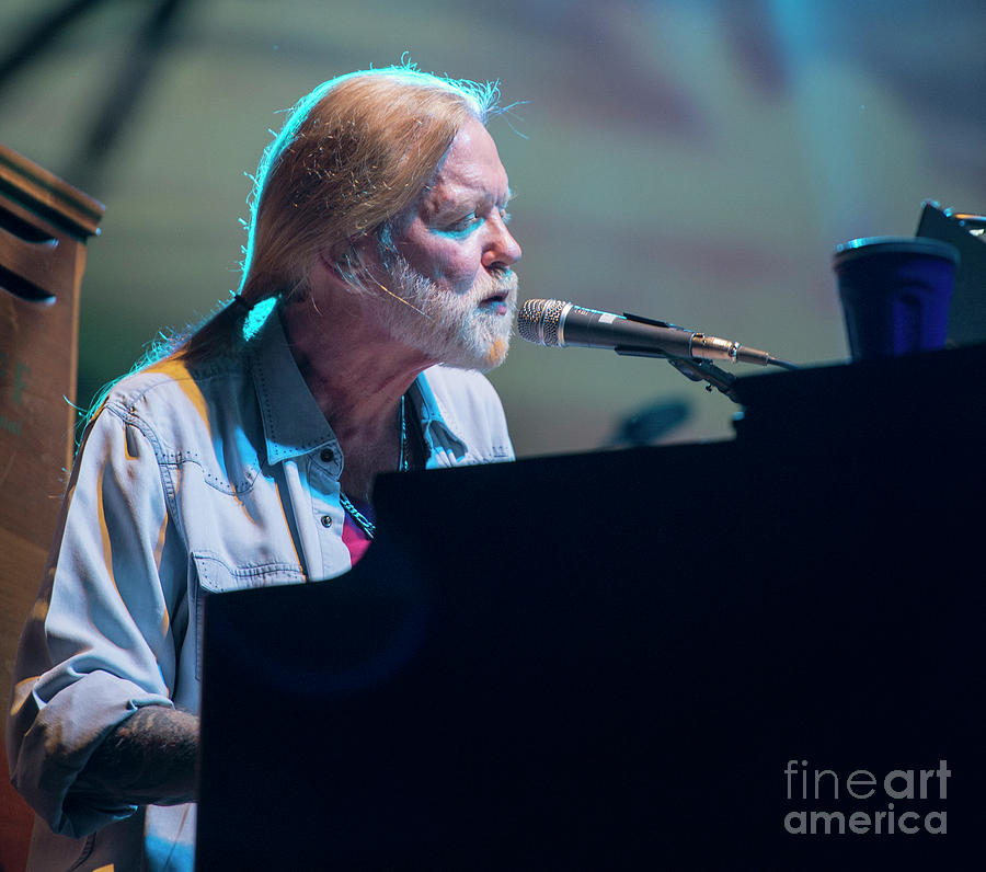 Gregg Allman with The Allman Brothers Band #2 Photograph by David Oppenheimer