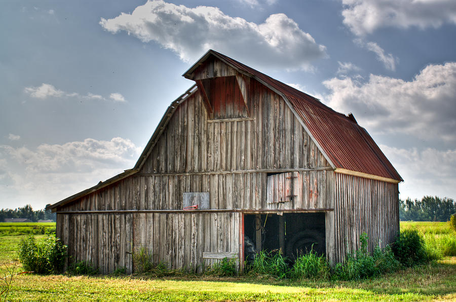Grey Barn #1 Photograph by Douglas Barnett