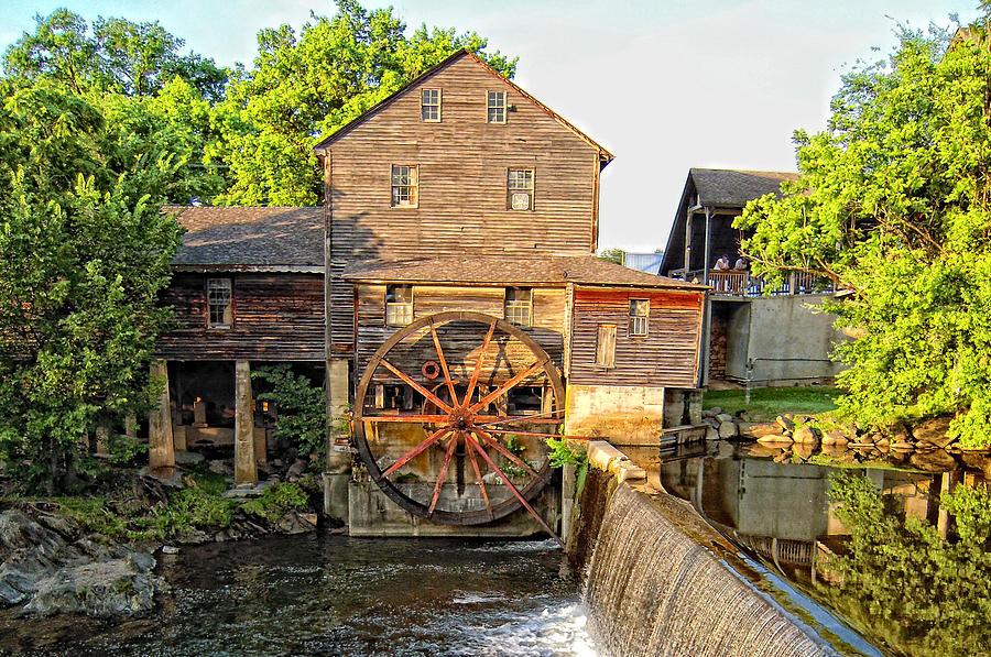 Grist Mill Photograph by Scott Childress - Pixels