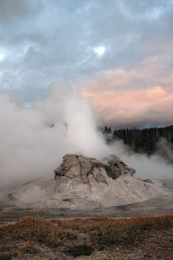 Grotto Geyser Yellowstone #1 Photograph by Pierre Leclerc Photography