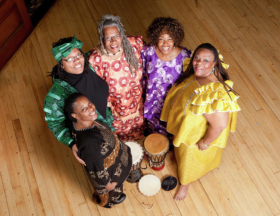 Group of African woman performers #1 Photograph by Kyle Lee