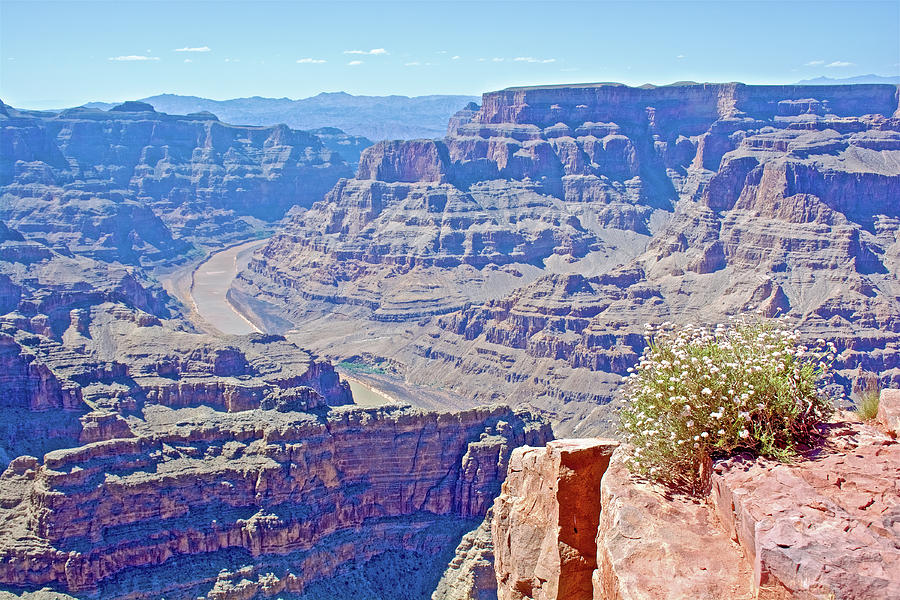 Guano Point in Grand Canyon West, Arizona  #1 Photograph by Ruth Hager