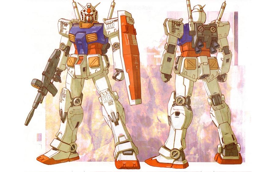 Gundam Digital Art - Gundam #1 by Maye Loeser