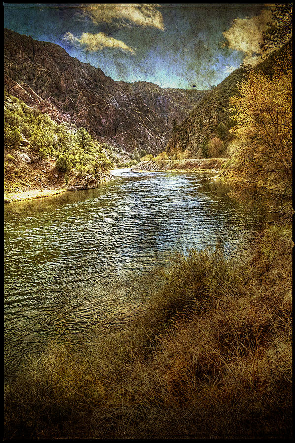 Gunnison River at Black Canyon of the Gunnison National Park #1 Photograph by Roger Passman