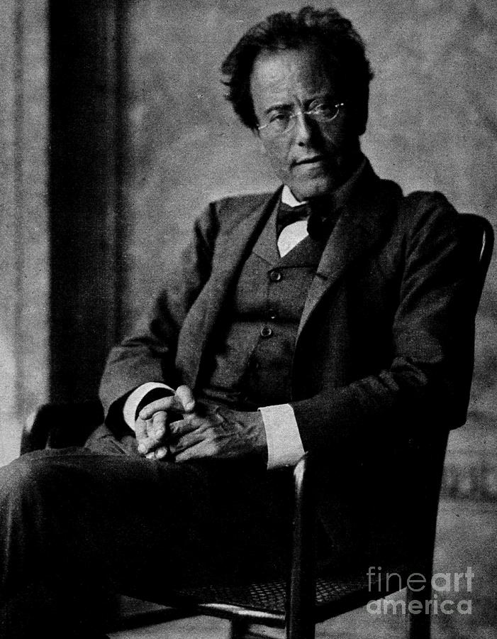 Gustav Mahler Photograph by Austrian School