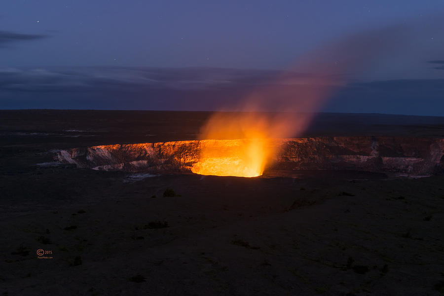 Halema Uma U Crater #4 Photograph by Jim Thompson