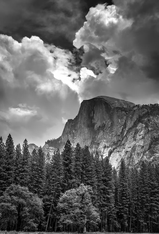 Half Dome Formation in Yosemite #1 Photograph by Mountain Dreams