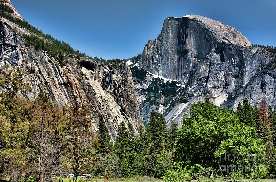 Half Dome Yosemite II Photograph by Chuck Kuhn