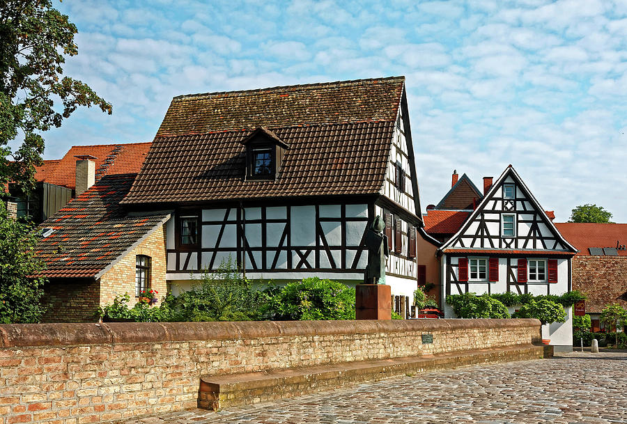 Half Timbered Houses #1 Photograph by Sally Weigand