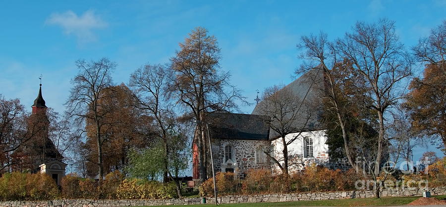 Halikko Church #1 Photograph by Esko Lindell