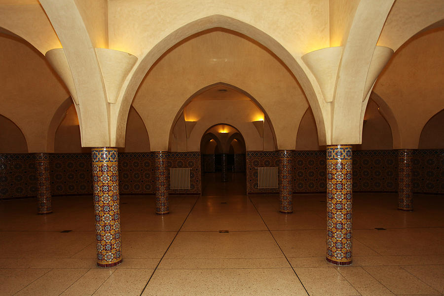 Hammam in Hassan II Mosque #1 Photograph by Aivar Mikko