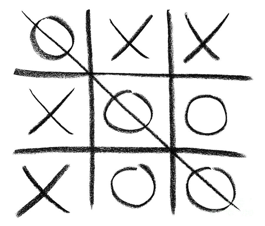 Hand Drawn Tic tac toe illustration 13127170 PNG