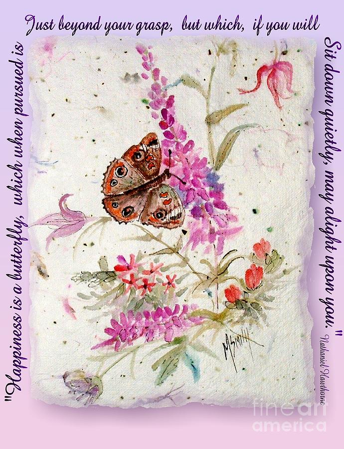 Happiness Is A Butterfly #1 Digital Art by Marilyn Smith