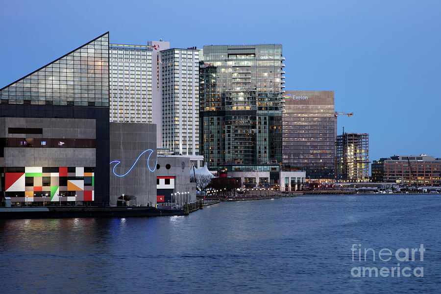 Baltimore Photograph - Harbor East in Baltimore #1 by Bill Cobb