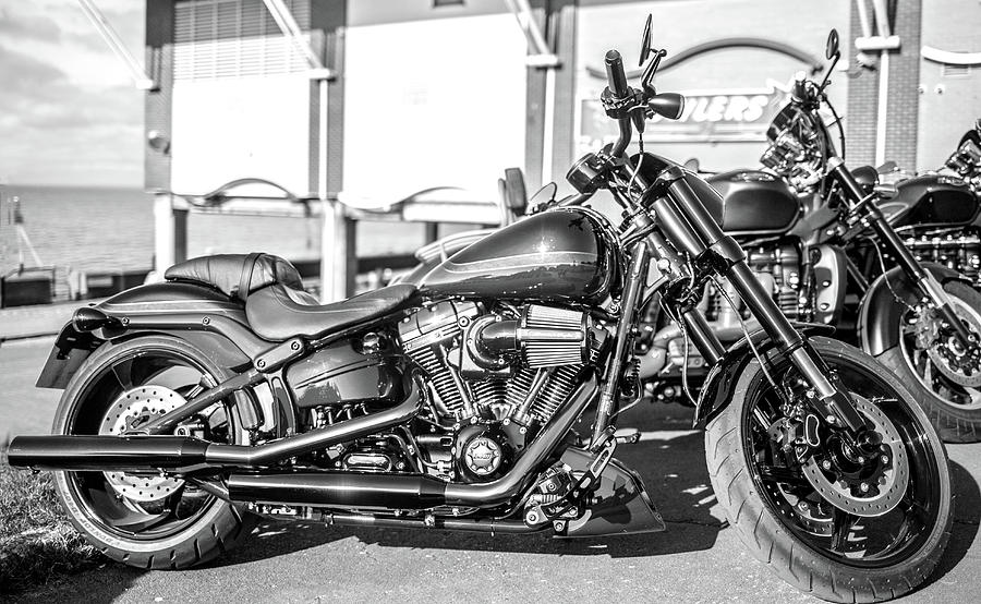 Harley Davidson #1 Photograph by Ed James