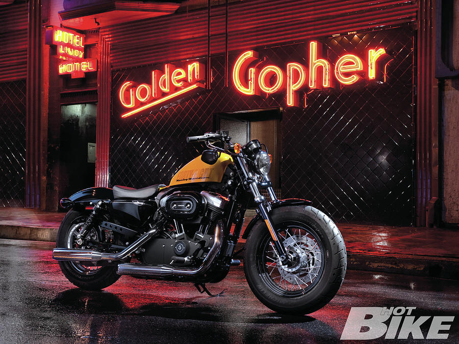 Transportation Digital Art - Harley-Davidson #1 by Maye Loeser