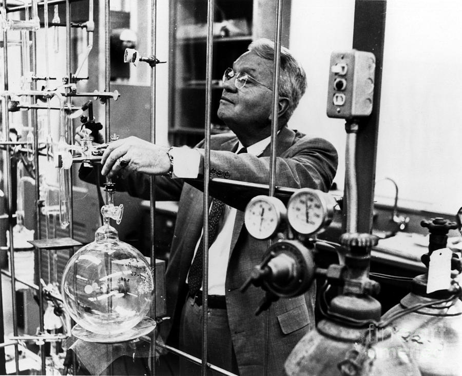 Harold Urey, American Chemist #1 Photograph by Science Source