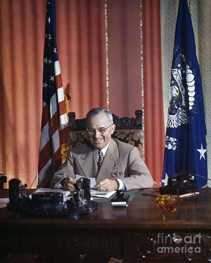 Harry S. Truman #1 Photograph by Granger
