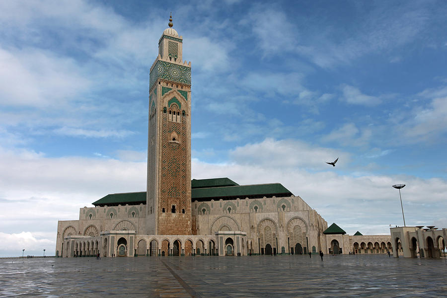Hassan II Mosque #1 Photograph by Aivar Mikko