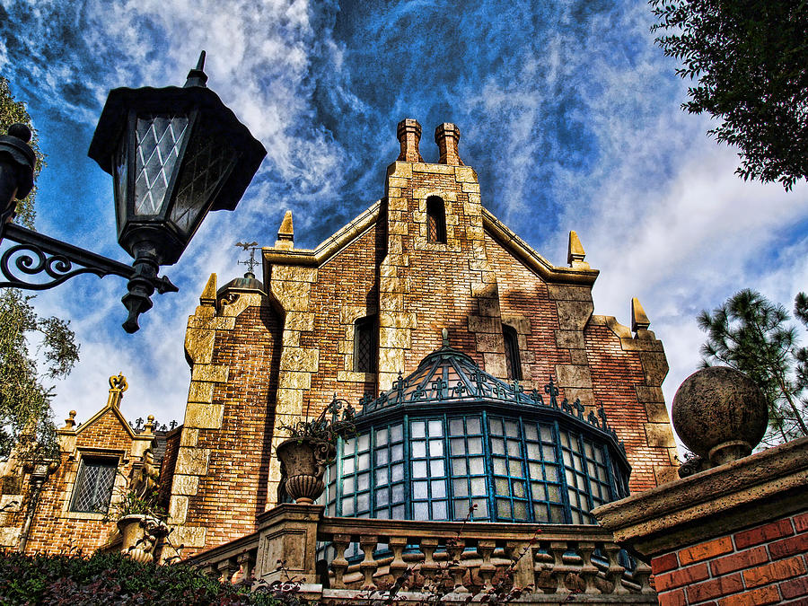 Haunted Mansion Photograph by Nora Martinez