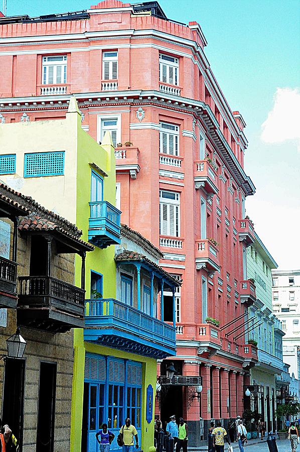 Havana Street Buildings Photograph by John Hughes