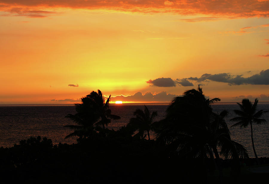 Hawaiian Sunset #2 Photograph by Anthony Jones