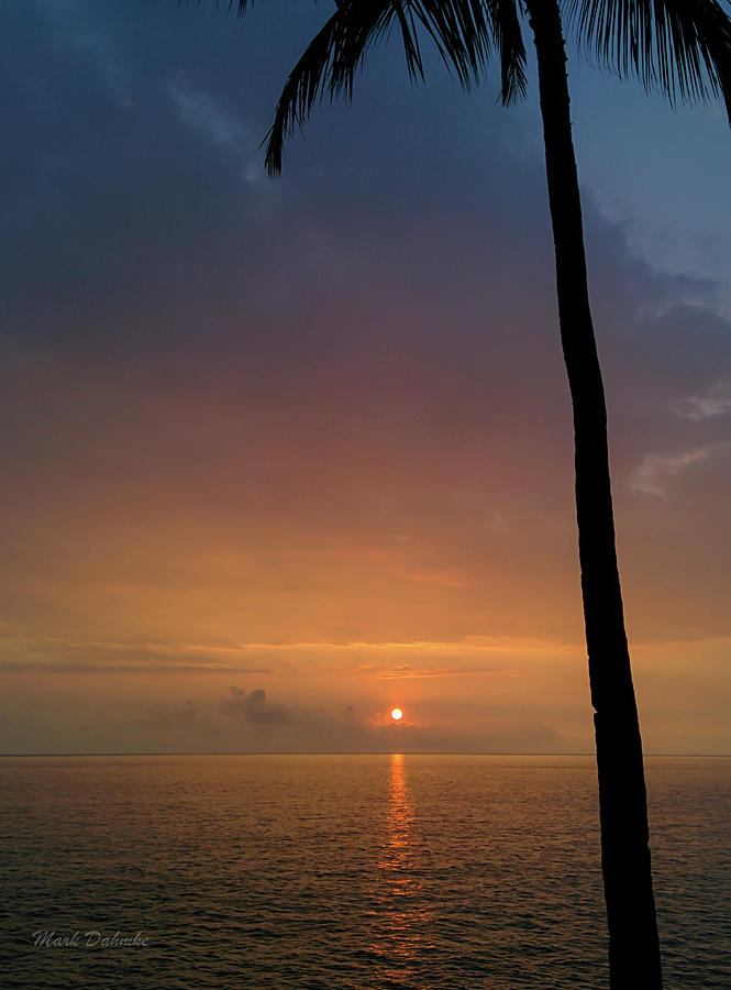 Sunset Photograph - Hawaiian Sunset by Mark Dahmke