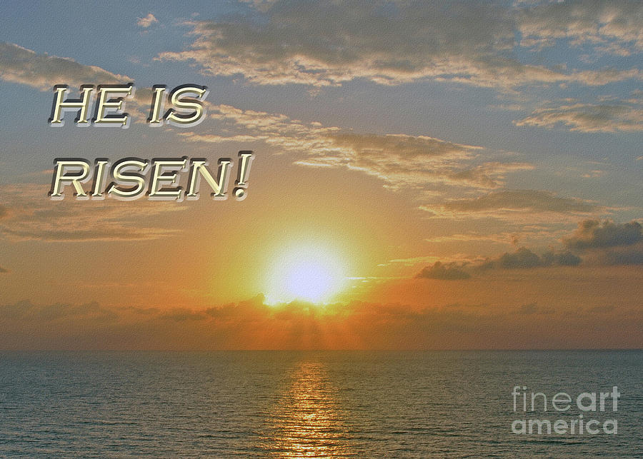 He Is Risen #1 Photograph by Lydia Holly