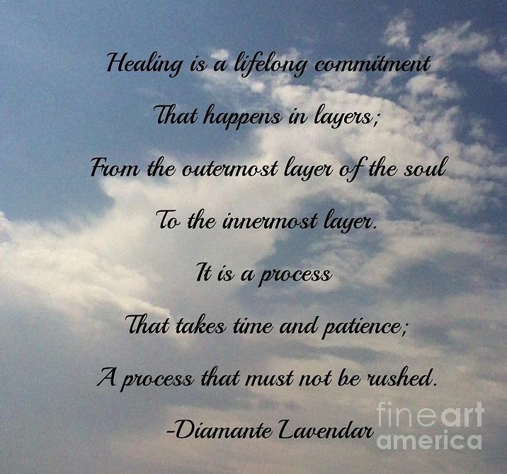 Healing Photograph by Diamante Lavendar