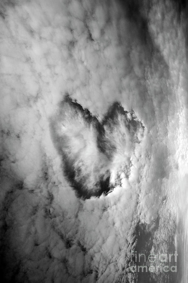 Heart Cloud #1 Photograph by Jim Corwin