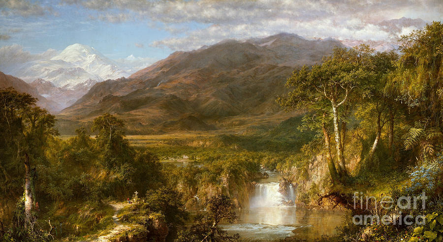 Heart of the Andes Painting by Frederic Edwin Church