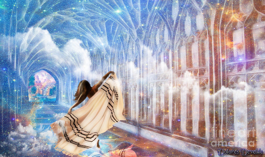 Heavens Gate Digital Art - Heavens Gate #1 by Dolores Develde