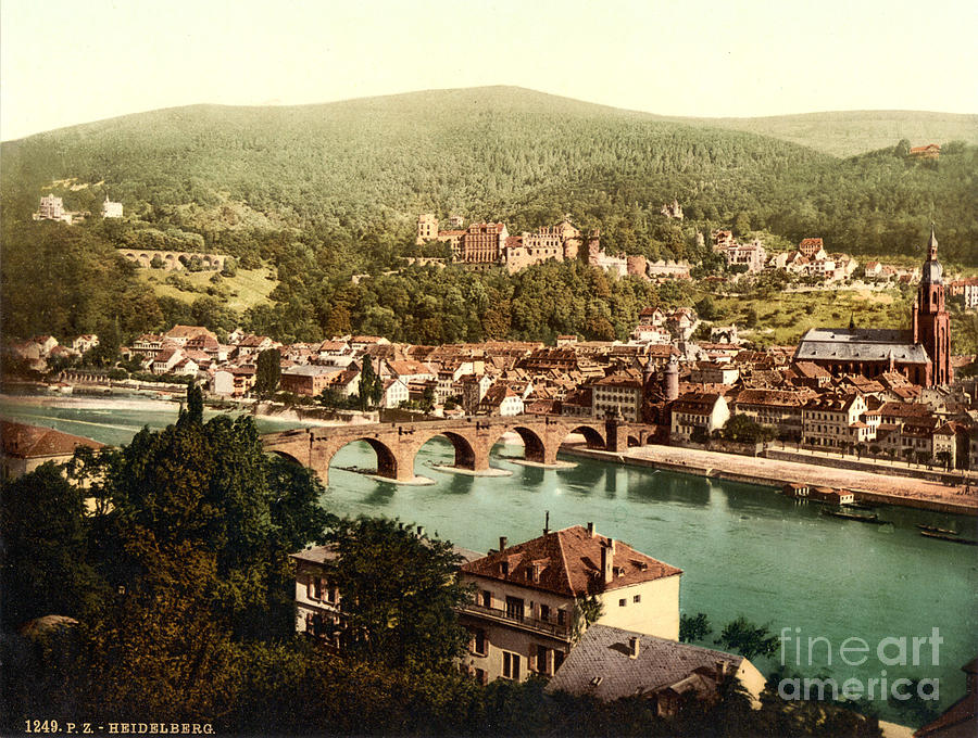 Heidelberg #1 Painting by Celestial Images