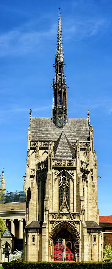 Heinz Chapel Vertical Panoramic #1 Photograph by Thomas R Fletcher