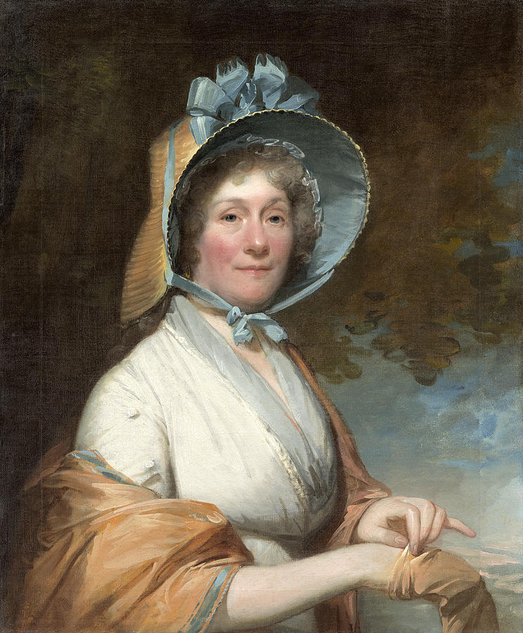 Henrietta Marchant Liston. Mrs. Robert Liston  #1 Painting by Gilbert Stuart