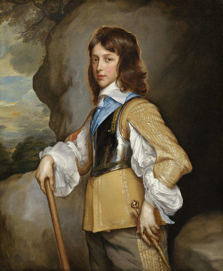 Henry Duke of Gloucester #1 Painting by Adriaen Hanneman