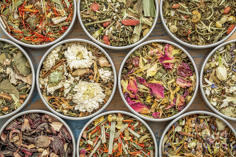 Herbal Blend Tea Collection #2 Photograph by Marek Uliasz