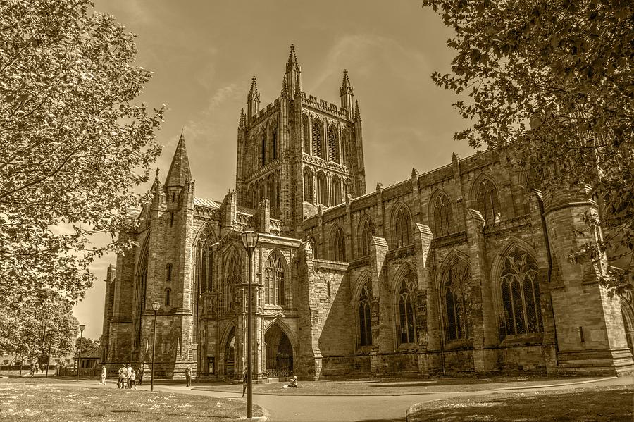 Hereford Cathedral #1 Photograph by Chris Day