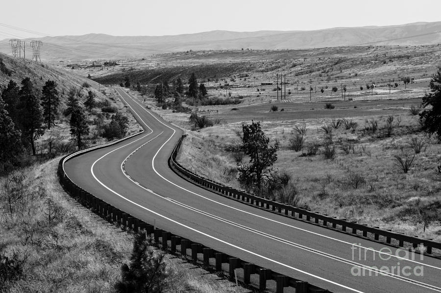 Highway Eastern Washington #1 Photograph by Jim Corwin