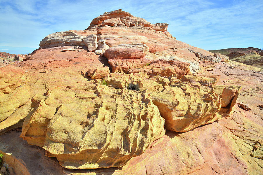Hill of Color in Valley of Fire #1 Photograph by Ray Mathis