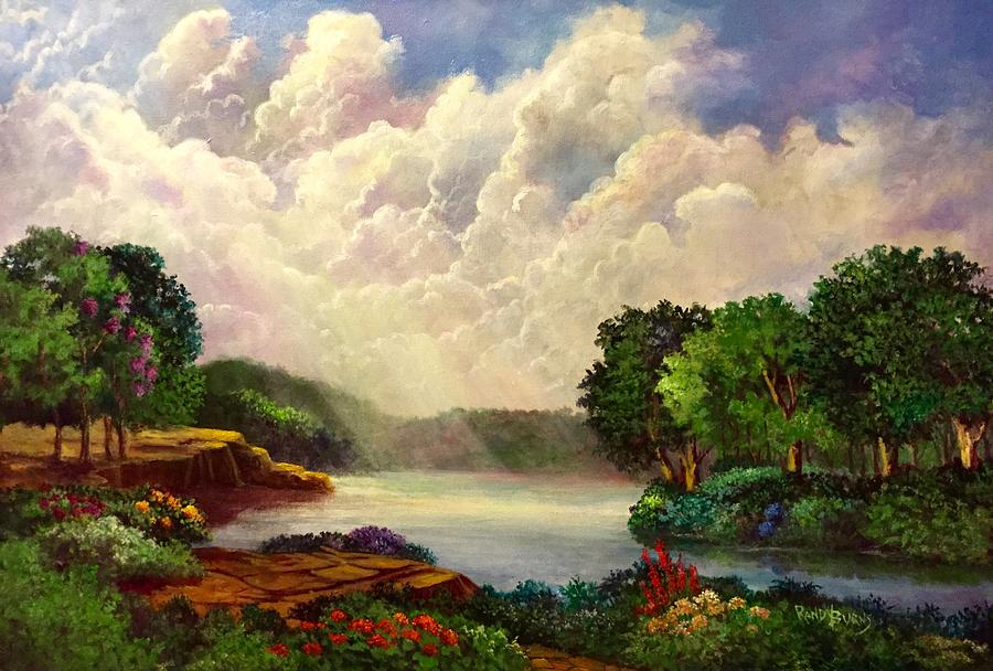 His Divine Creation Painting by Randy Burns