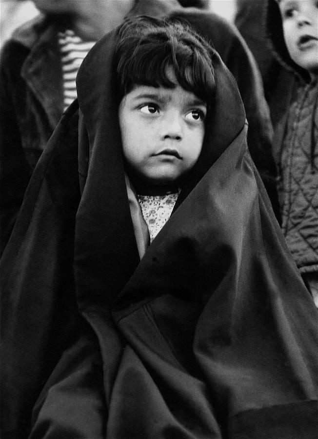 Hispanic child La Fiesta de los Vaqueros Rodeo Tucson Arizona 1969  #4 Photograph by David Lee Guss