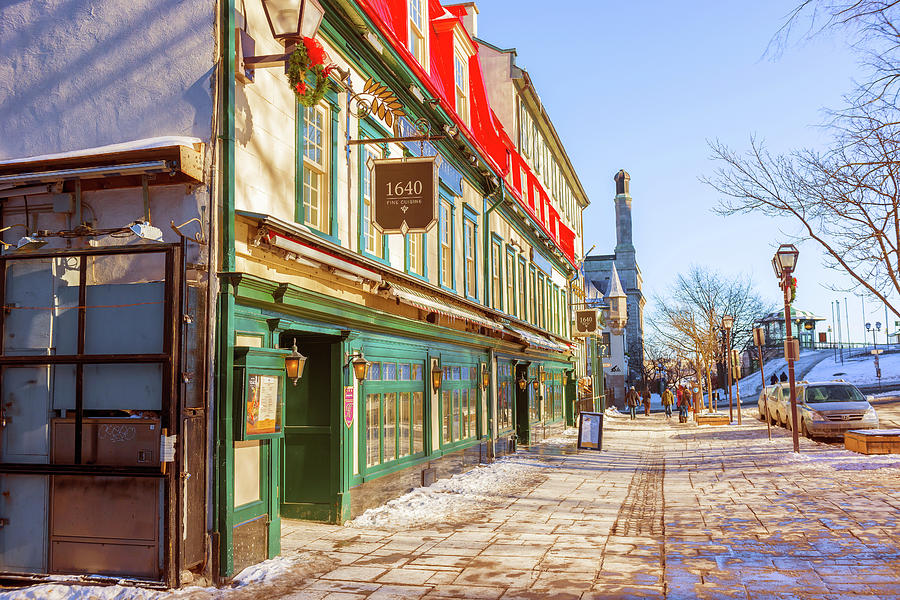 Historic Old Quebec City, Canada  #1 Photograph by Marek Poplawski