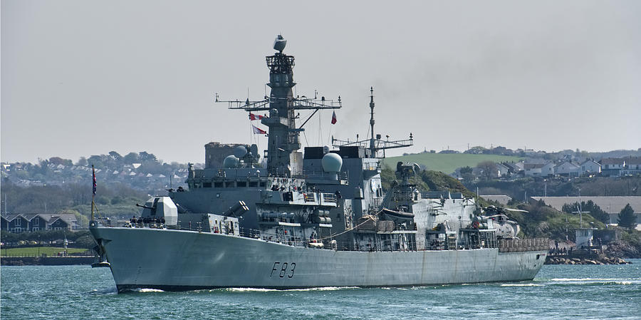 HMS St Albans #1 Photograph by Chris Day