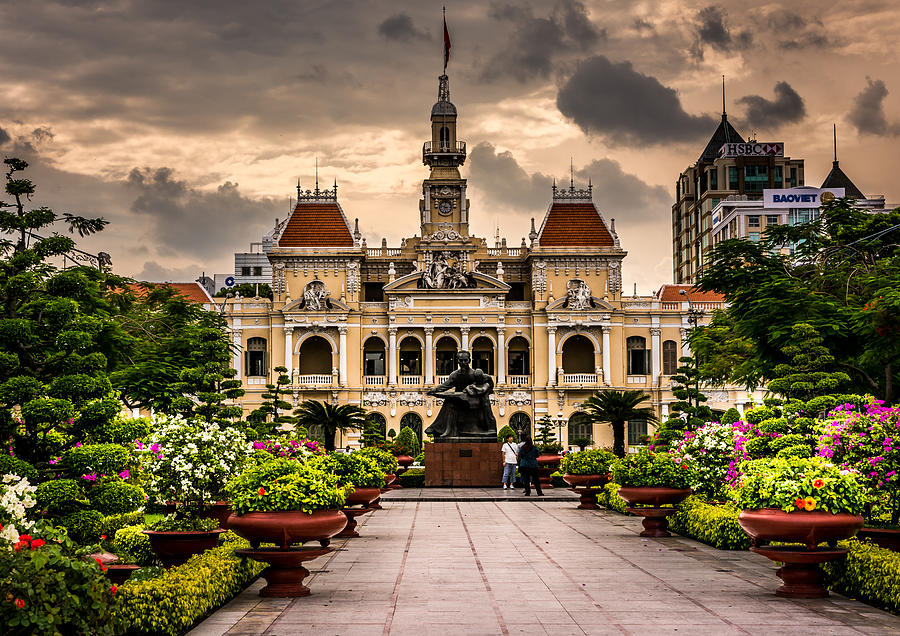 Ho Chi Minh City Hall #1 Photograph by Andrew Matwijec