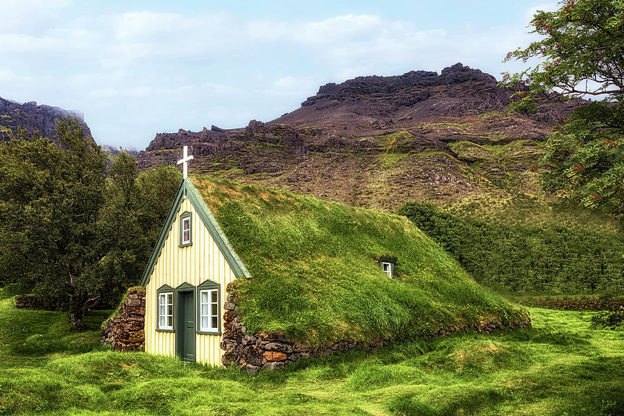 Hofskirkja - Iceland #1 Photograph by Joana Kruse