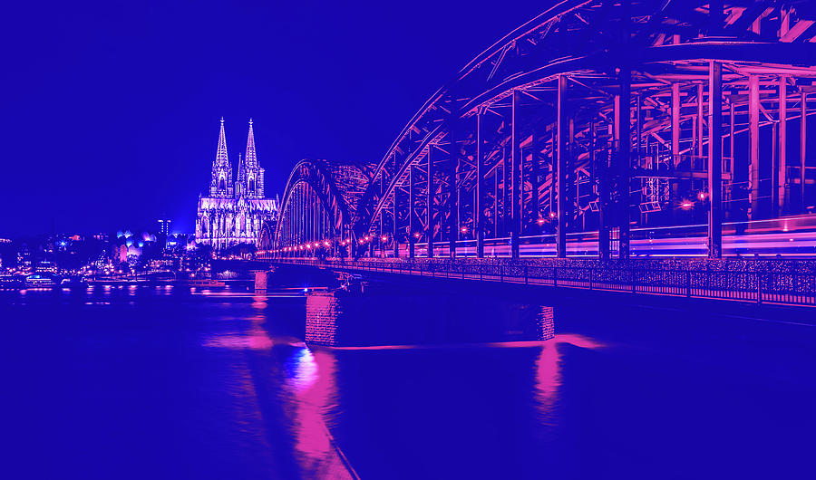 Hohenzollern Bridge, Cologne #1 Photograph by Mountain Dreams